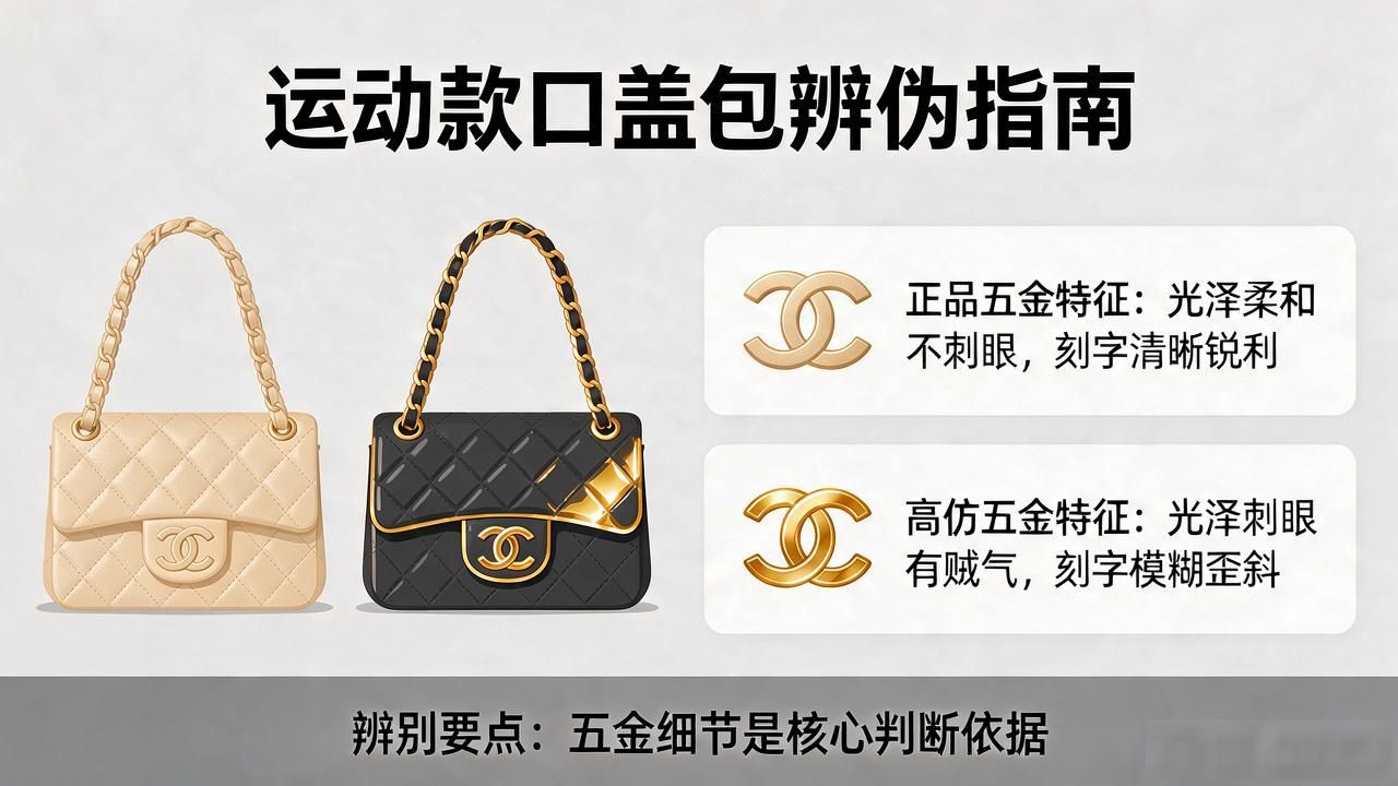 运动款口盖斜挎包怎么选?高仿香奈儿Sport Flap入手避坑指南 Chanel2026 第2张-买A货 带盖斜挎包最简单做法_斜挎包怎么用_Sport Flap Crossbody|运动款口盖斜挎包