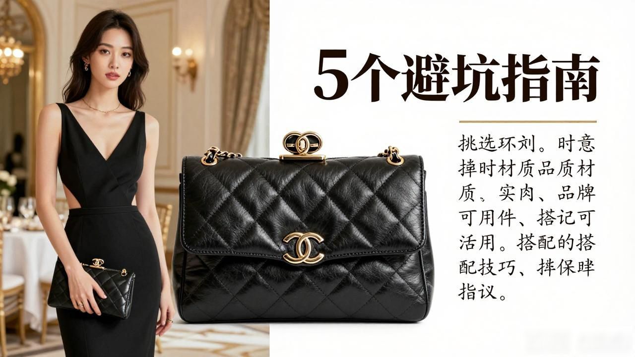 晚宴手拿包怎么选才好看?朋友亲身踩坑后总结的5个避坑指南 Chanel2026 第2张-买A货 晚宴袋_晚宴包包_Evening Bag|晚宴手拿包