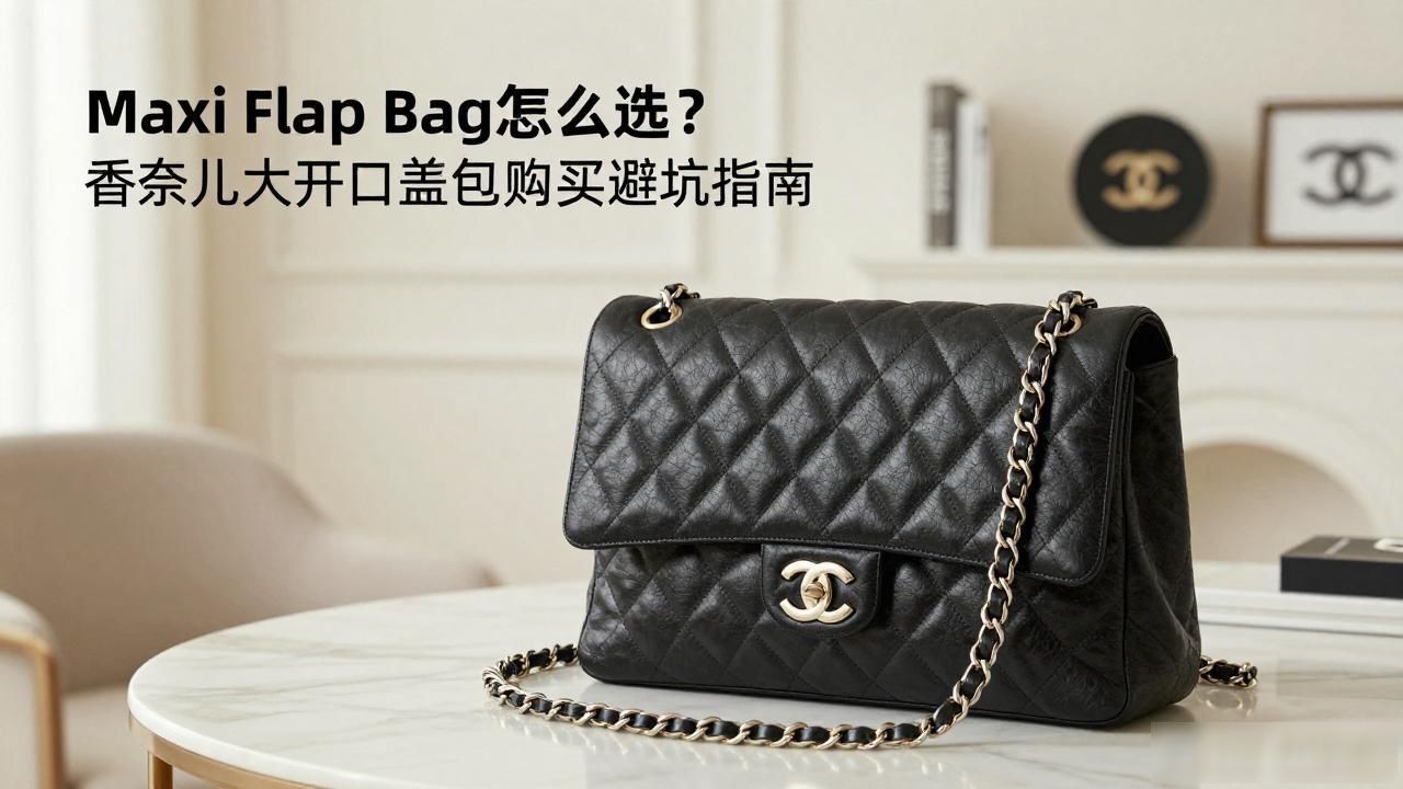 Maxi Flap Bag怎么选?香奈儿大开口盖包购买避坑指南 Chanel2026 第1张-买A货 qq超大表情包_美孚速霸1000盖口是封膜_Maxi Flap Bag|超大号口盖包