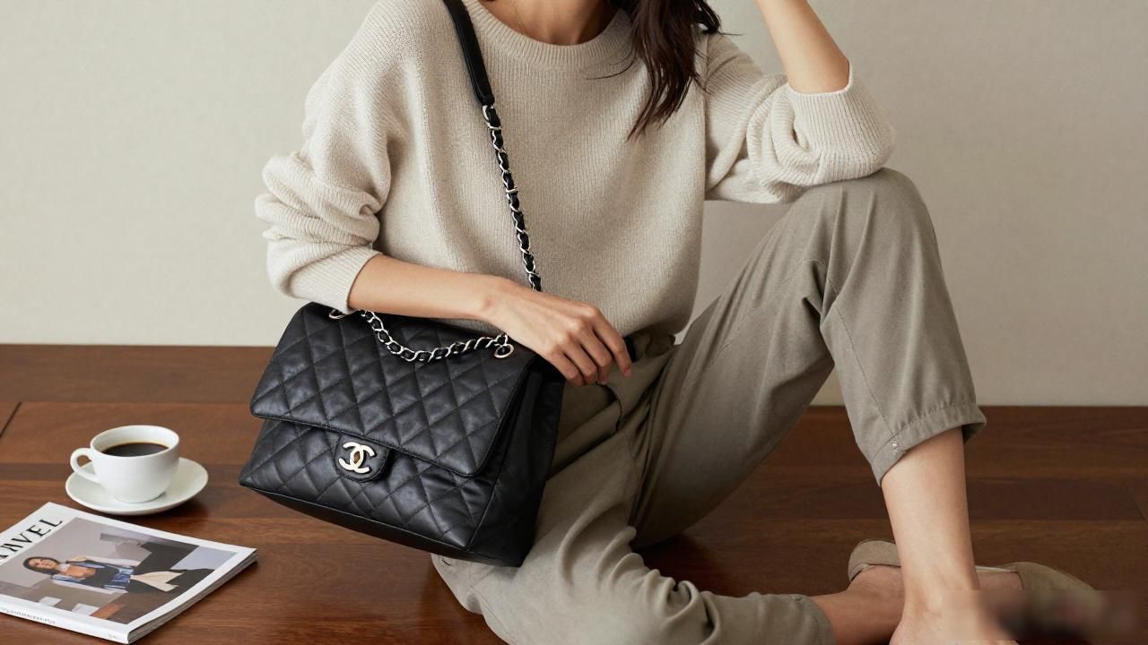 Souplissimo包包值得买吗?超大口盖慵懒风太香了 Chanel2026 第2张-买A货 Souplissimo Maxi Flap|柔韧慵懒超大口盖包_Souplissimo Maxi Flap|柔韧慵懒超大口盖包_Souplissimo Maxi Flap|柔韧慵懒超大口盖包