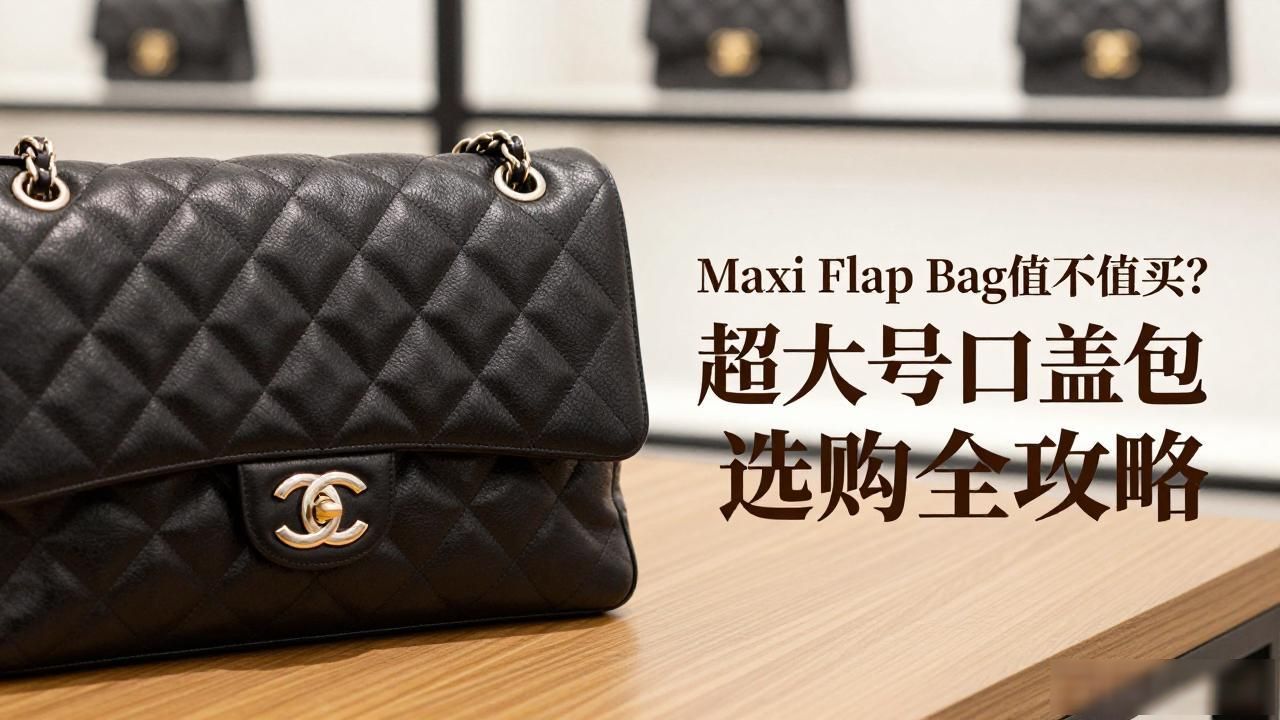Maxi Flap Bag值不值买?超大号口盖包选购全攻略 Chanel2026 第3张-买A货 超大qq默认表情包_Maxi Flap Bag|超大号口盖包_口啤好自动折盖封箱机生产厂家