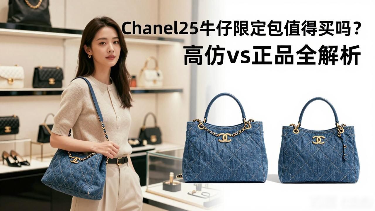 Chanel 25牛仔限定包值得买吗?高仿vs正品全解析 Chanel2026 第2张-买A货 happy牛仔_奢侈品牛仔包_Chanel 25 Denim Limited|25 牛仔限定嬉皮包
