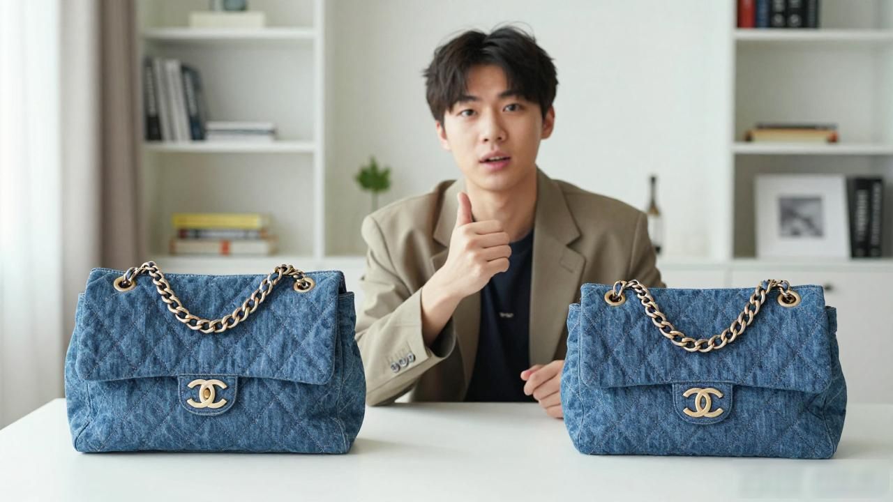 Chanel 25牛仔限定包值得买吗?高仿vs正品全解析 Chanel2026 第3张-买A货 happy牛仔_Chanel 25 Denim Limited|25 牛仔限定嬉皮包_奢侈品牛仔包