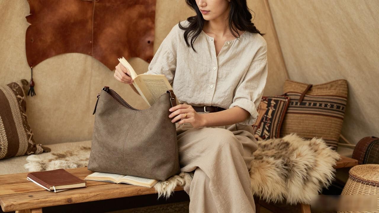 Large Hobo Bag｜大号流浪腋下包_人体结构几何体速写_方得人心的意思