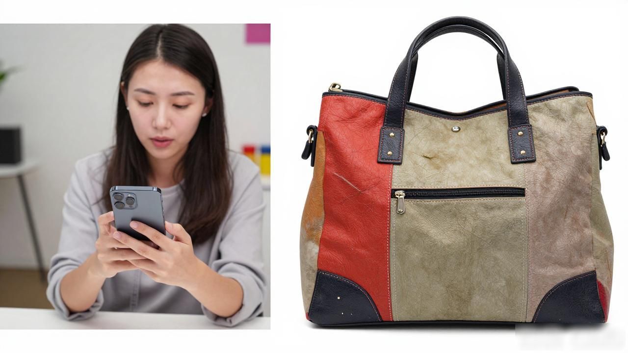 Two-Tone Handheld Bag｜拼色手提通勤包_手提双肩两用包_celine拼色水桶包