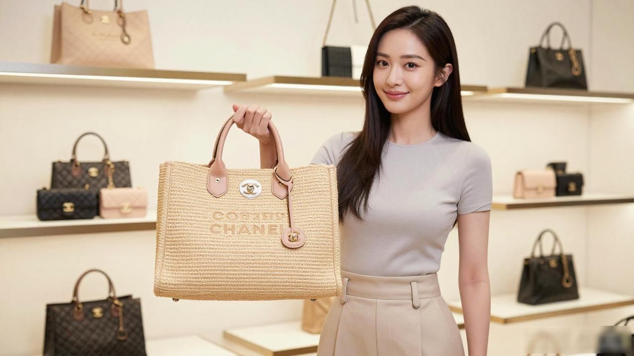 托特包拉菲草花样视频_Coco Beach Raffia Tote｜可可海滩拉菲草托特包_拉菲草托特包编织教程