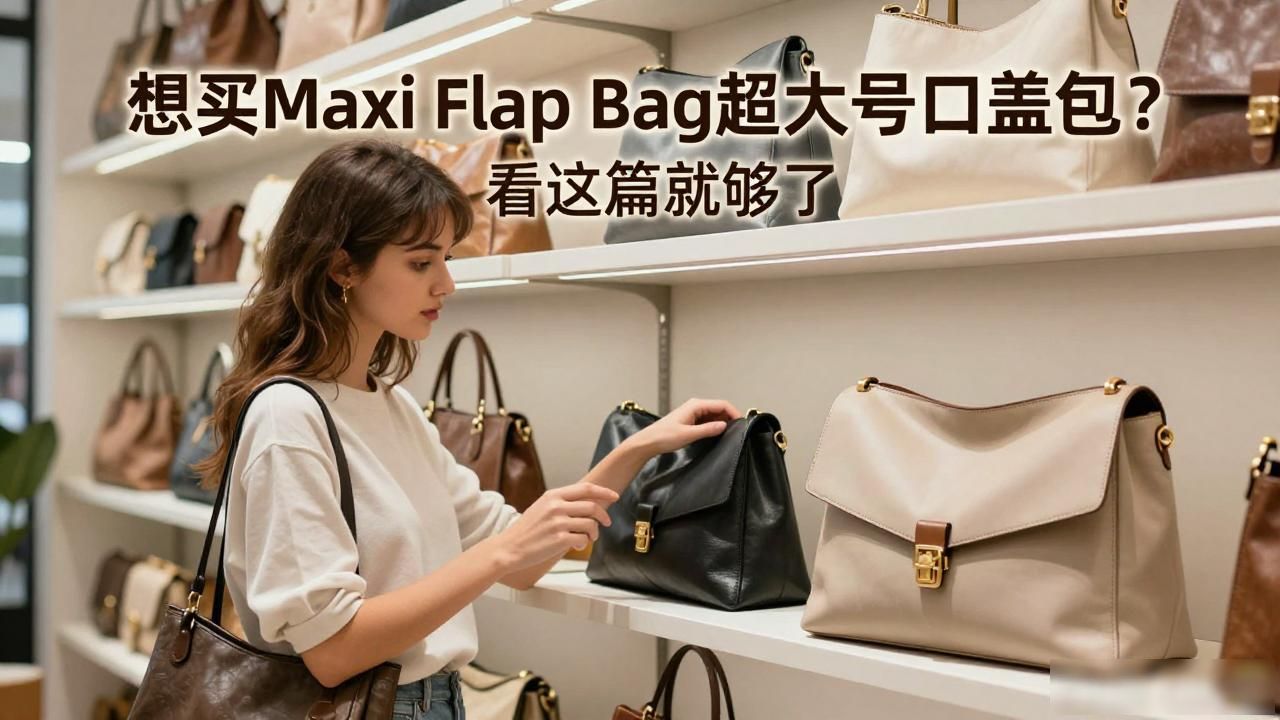 qq超大表情包_大开口包尺寸_Maxi Flap Bag｜超大号口盖包