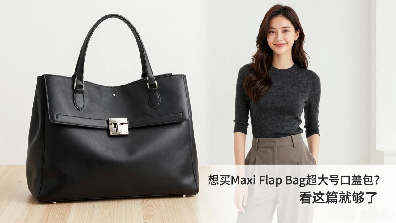 Maxi Flap Bag｜超大号口盖包_大开口包尺寸_qq超大表情包