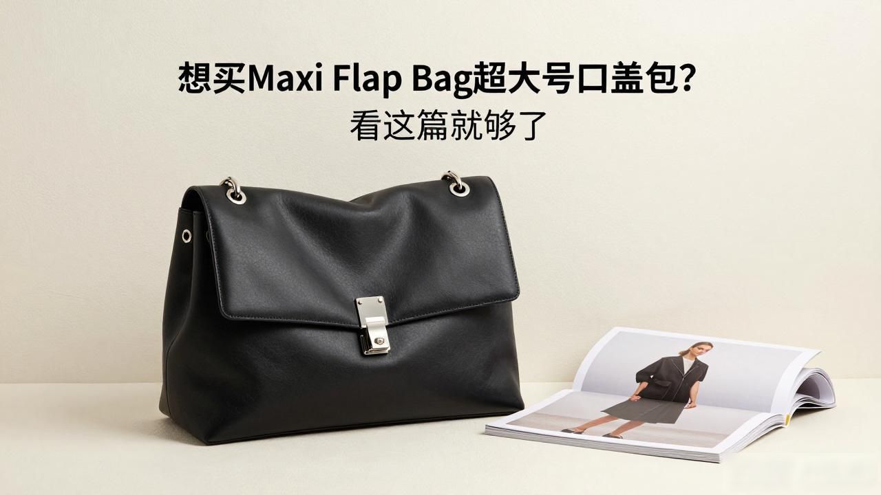 Maxi Flap Bag｜超大号口盖包_大开口包尺寸_qq超大表情包