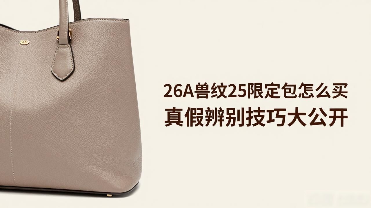 兽设配色与花纹_26A Animal Print 25 Bag｜26A 兽纹 25 限定包_兽纹装