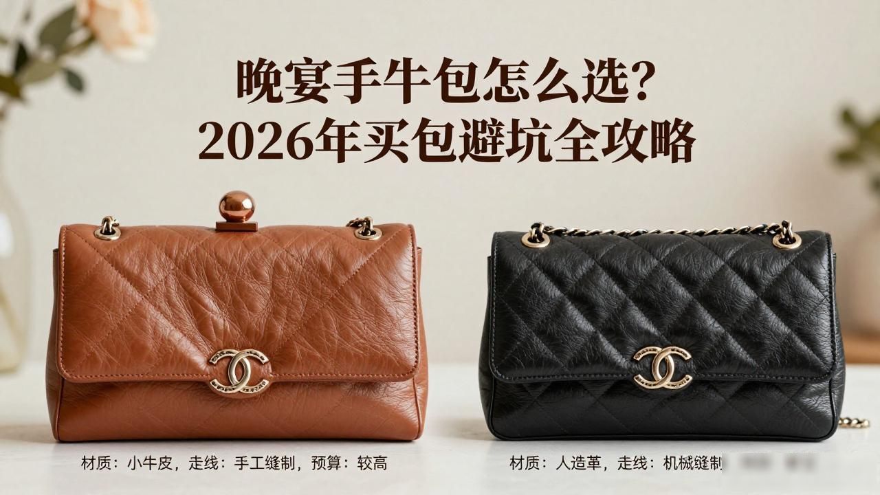 晚宴手拿包怎么选?2026年买包避坑全攻略 Chanel2026 第1张-买A货 Evening Bag|晚宴手拿包_晚宴会包手拿包新娘礼服女包_晚宴包包