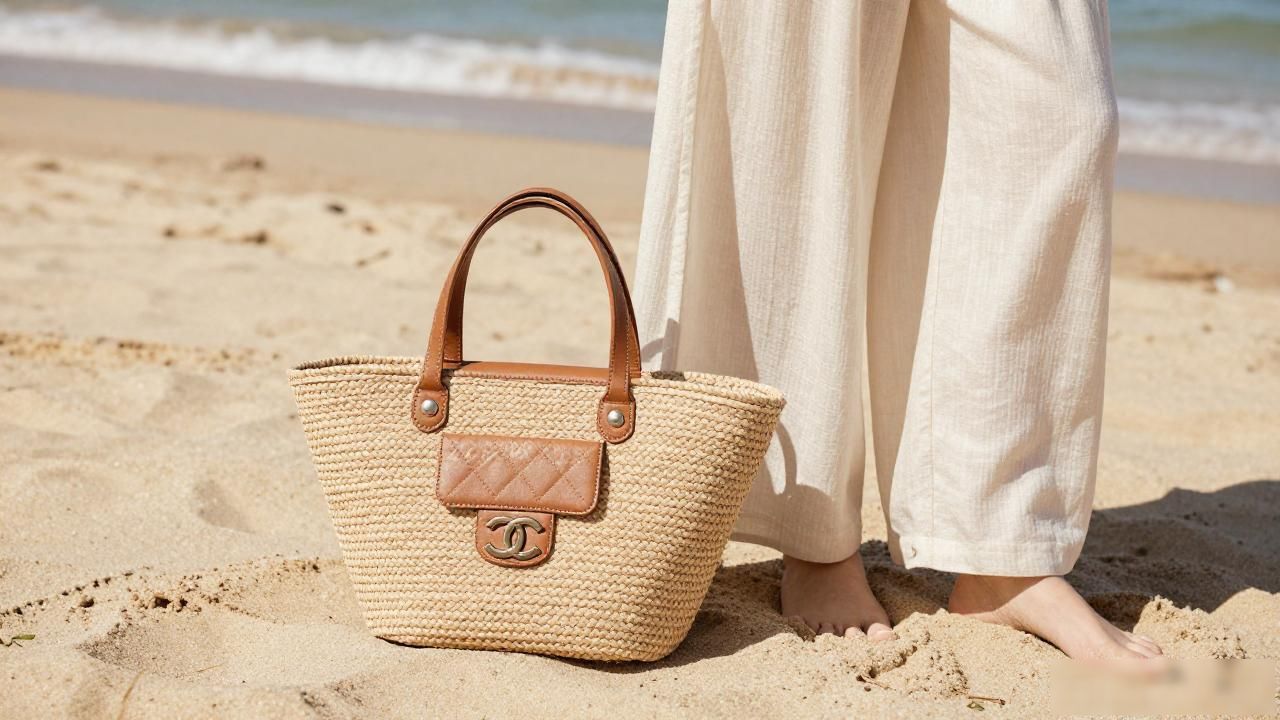 Coco Beach Flap Bag｜可可海滩草编口盖包_Coco Beach Flap Bag｜可可海滩草编口盖包_Coco Beach Flap Bag｜可可海滩草编口盖包