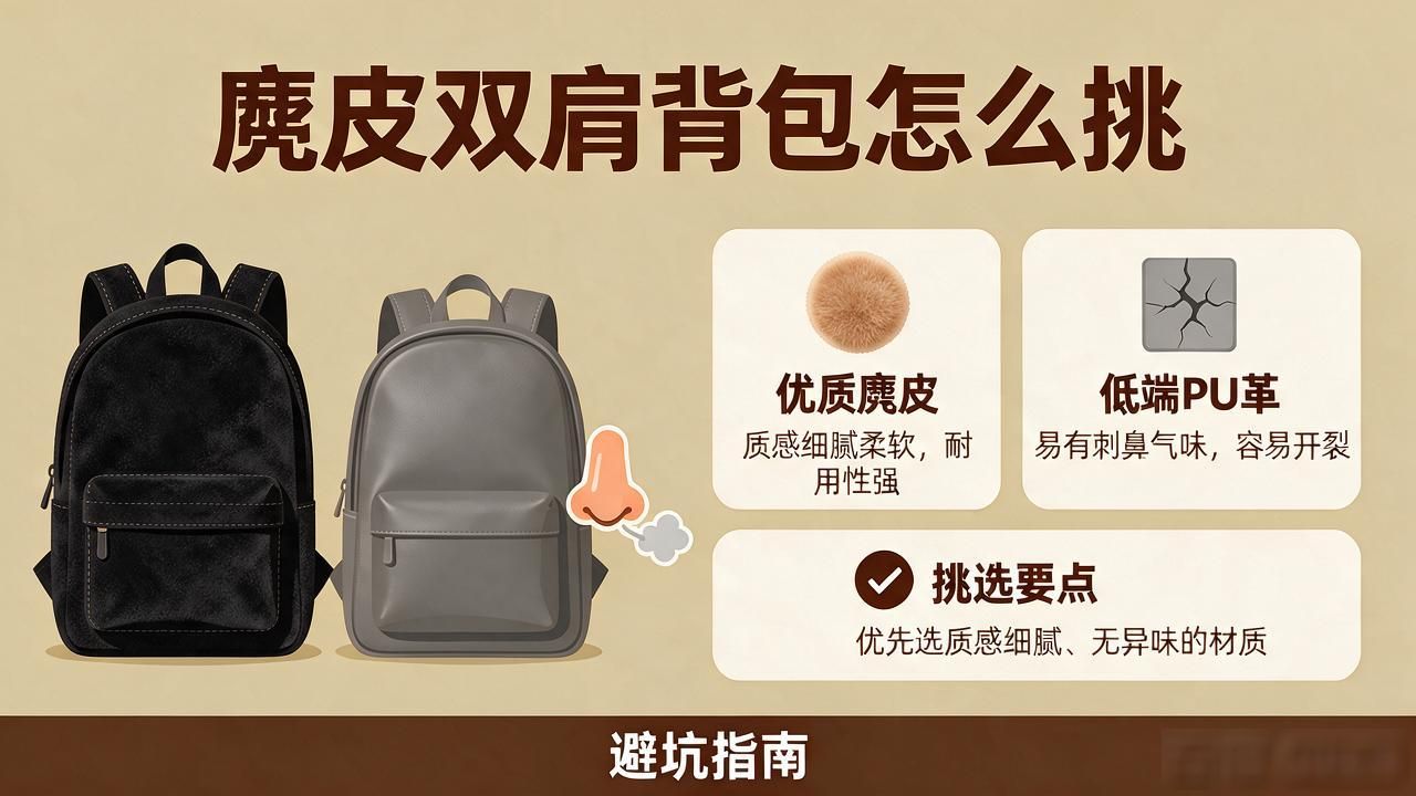 麂皮双肩背包怎么挑?过来人告诉你别踩坑 Chanel2026 第2张-买A货 麂皮包包优缺点_Backpack Suede|麂皮双肩背包_麂皮包coccinelle