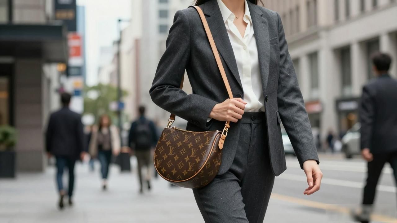 半月包选半圆还是全圆?LV Triomphe软款实测告诉你答案 Celine2026 第2张-买A货 Halfmoon Soft Triomphe|柔软凯旋半月包_Halfmoon Soft Triomphe|柔软凯旋半月包_Halfmoon Soft Triomphe|柔软凯旋半月包