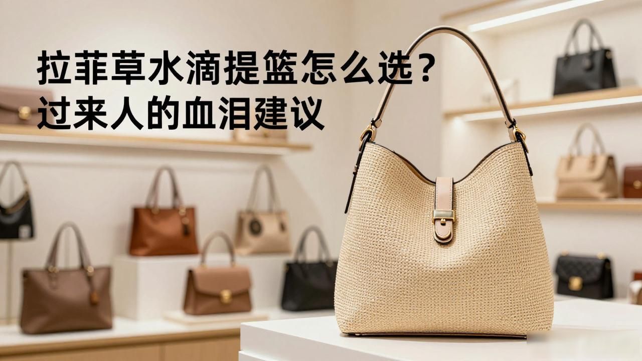 我的野蛮王妃水滴草小说_Drop Bucket Raffia｜拉菲草水滴提篮包_拉菲草水桶包编织图解