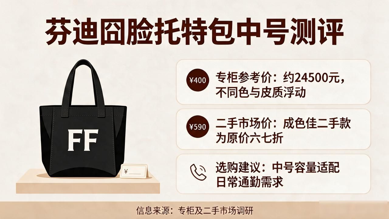 芬迪囧脸托特包中号值得买吗?容量搭配全测评 Celine2026 第3张-买A货 celine囧脸包价格_mk托特包中号大号对比_New Luggage Medium|中号新版囧脸托特包