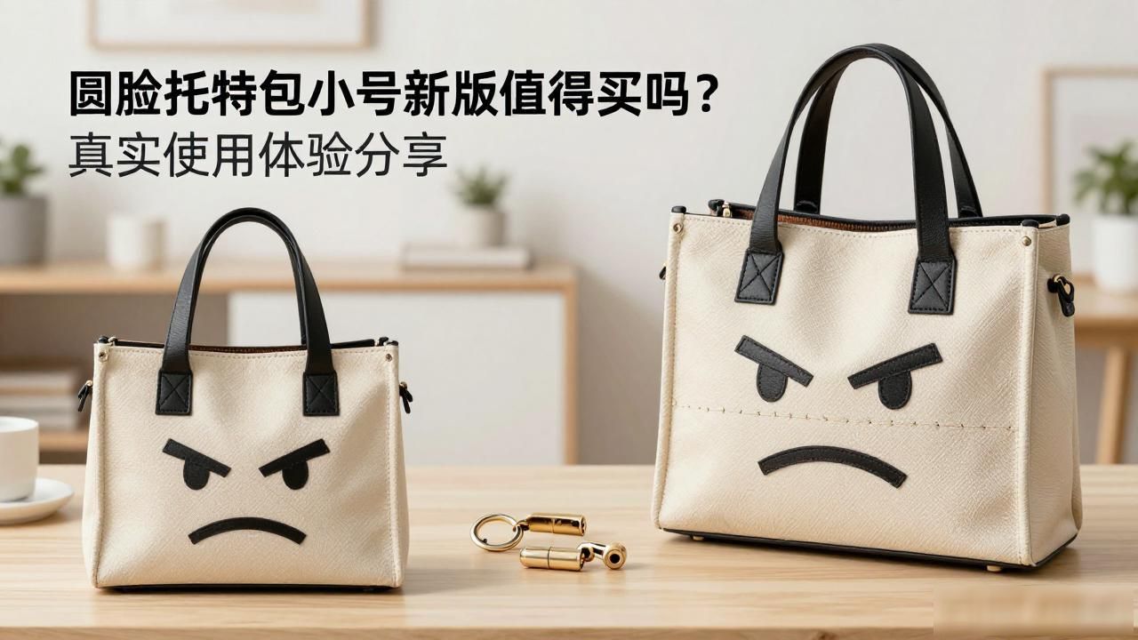 囧脸包和笑脸包_New Luggage Small｜小号新版囧脸托特包_Mercato小号托特包