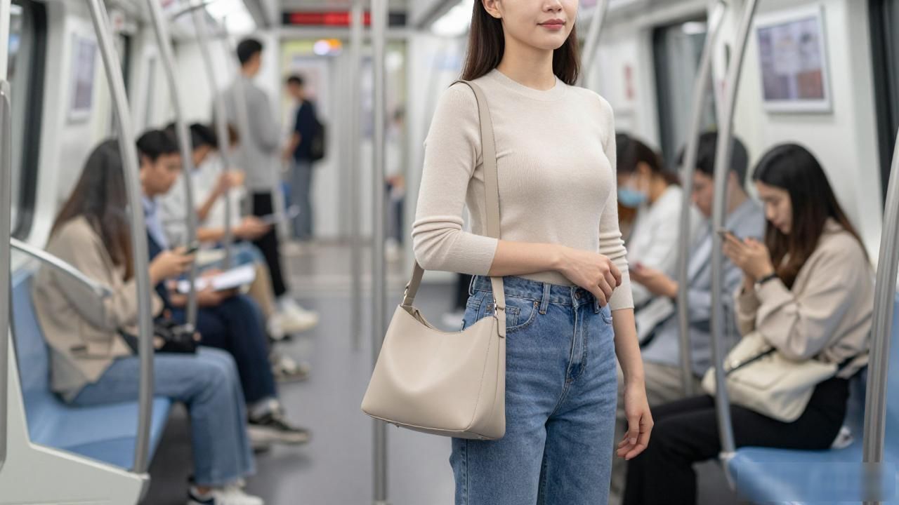 打工人通勤包推荐:这款小号松弛腋下包,好看又能装 Celine2026 第1张-买A货 Small Hobo|小号松弛腋下包_mk小号水桶包_lv水桶包小号