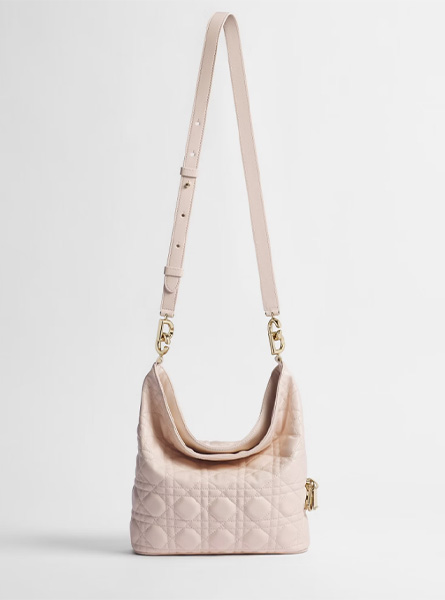 高仿DIOR包包 | A货迪奥女包 2026秋冬DIOR新款 芭蕾粉小号 Dior Toujours Hobo 手袋
