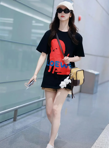 高仿LOEWE包包 陈都灵同款包包
