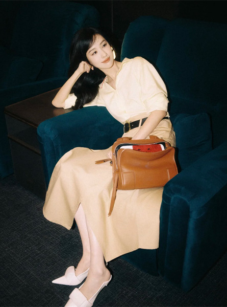 高仿LOEWE包包 陈都灵同款包包
