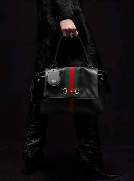 高仿GUCCI包包 | A货古驰女包 2026秋冬新款 Paparazzo系列中号手提包