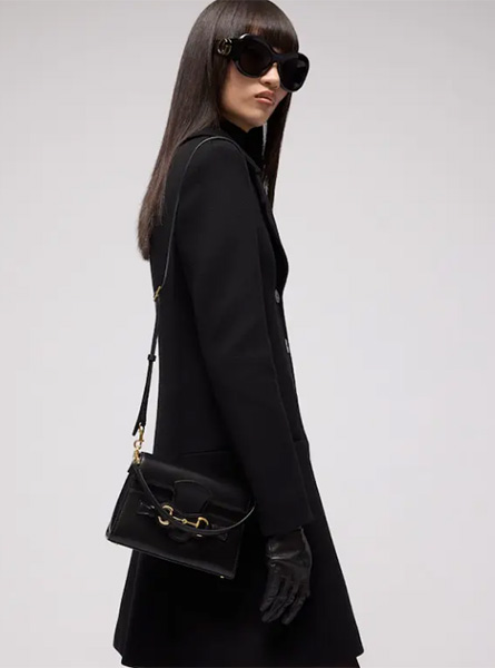 高仿GUCCI包包 | A货古驰女包 2026秋冬新款 Horsebit Duomo系列小号手提包